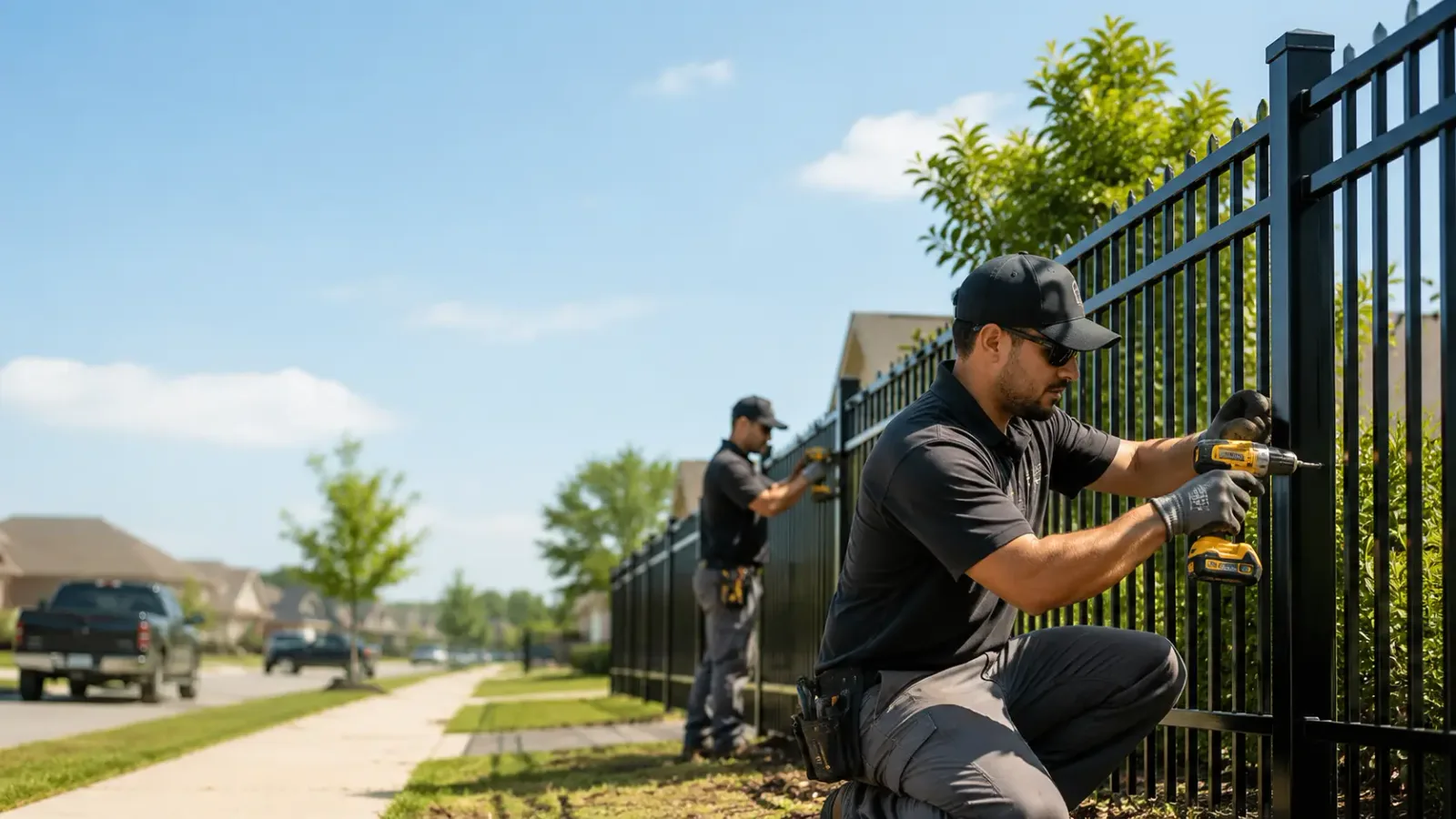 Metal Fence Installation in Benton, IL